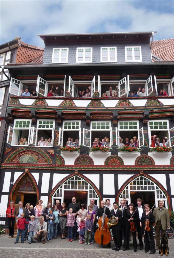 Fachwerk-Kultur-Pension Tangobruecke Einbeck Exterior foto