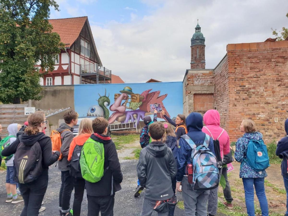 Fachwerk-Kultur-Pension Tangobruecke Einbeck Exterior foto