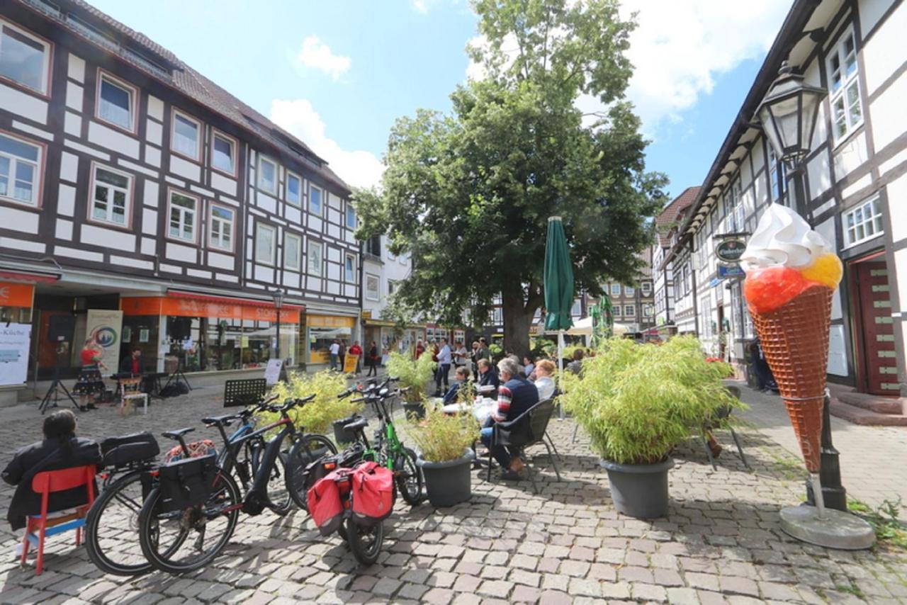 Fachwerk-Kultur-Pension Tangobruecke Einbeck Exterior foto